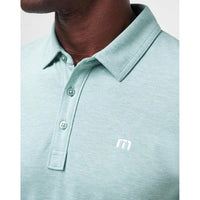 Travis Mathew The Zinna Polo - Heather Beryl Green