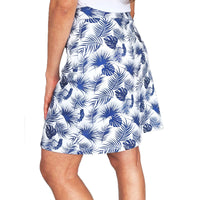 Glenmuir Women's Emeli Lightweight Stretch Performance Golf Skort - Tropical Print