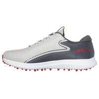 Skechers Go Golf Max 3 Spikeless Wide Golf Shoes - Grey/ Red