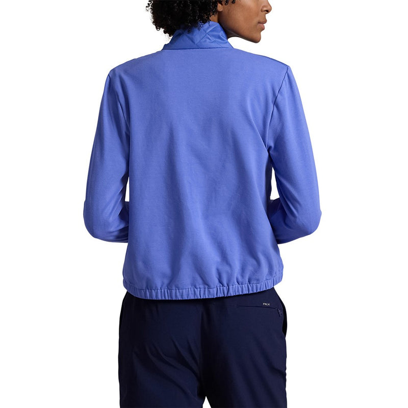 RLX RALPH LAUREN PRESTASI WANITA LIPILTED FULL -ZIP JACKET - RESORT BLUE