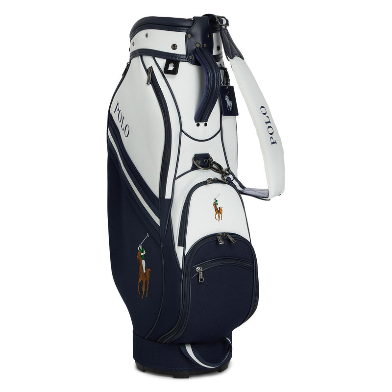 Polo Performance Ralph Lauren Signature Polo Cart Golf Bag - Puti