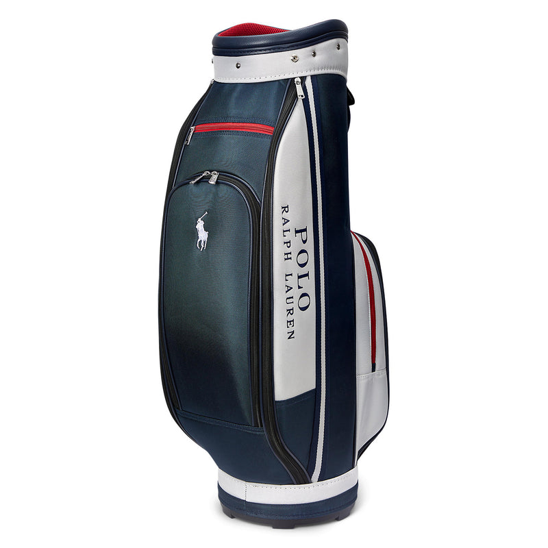 Polo Performance Ralph Lauren Kulay Block Cart Golf Bag - Puti