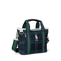 Prestasi Polo Ralph Lauren Besar Golf Pouch - Black Plaid