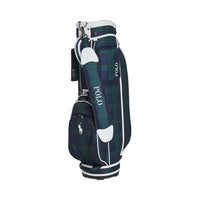 Prestasi Polo Ralph Lauren Women's Cart Golf Bag - Plaid/ White