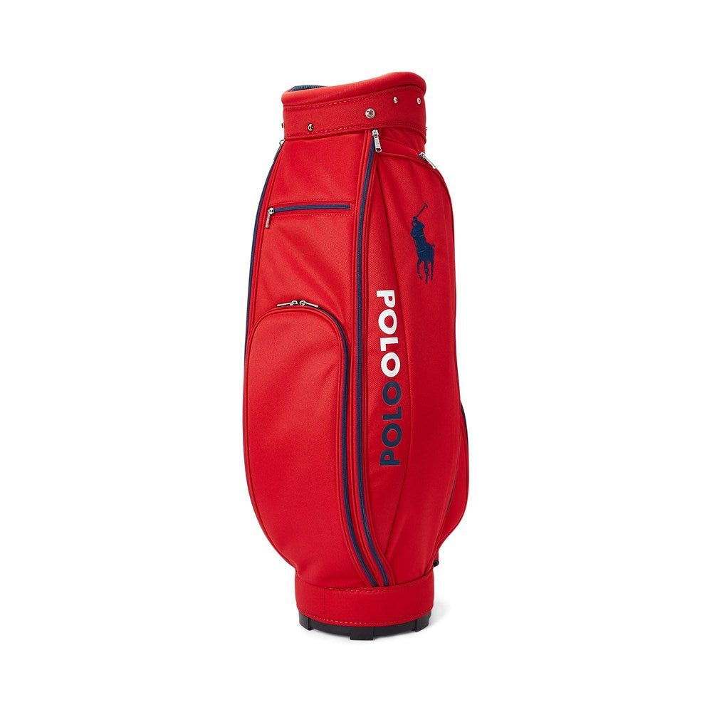 Prestasi Polo Ralph Lauren Women's Logo Cart Golf Bag - Merah