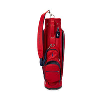 Prestasi Polo Ralph Lauren Women's Logo Cart Golf Bag - Merah