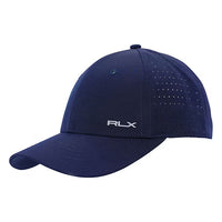 RLX Ralph Lauren Women's Performance Logo Mesh Panel Cap - Refined Navy