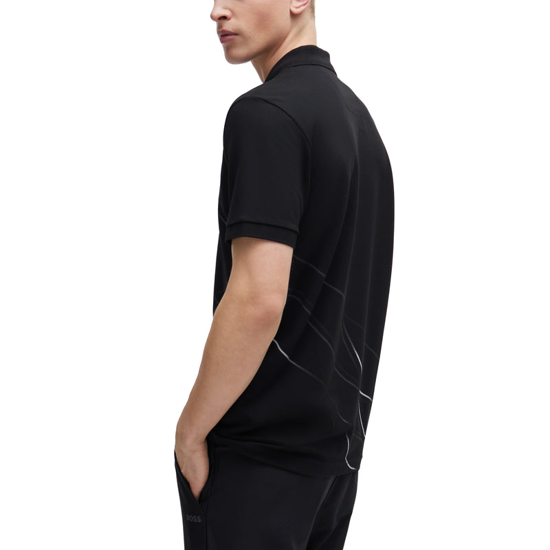 BOSS Paddy 3 Golf Shirt - Black