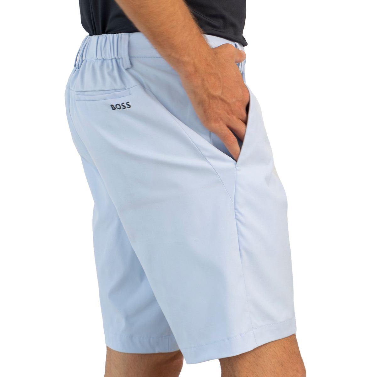 BOSS Phoenix Slim Fit Golf Shorts - Bright Blue