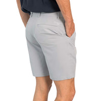 Glenmuir Jackson Lightweight Stretch Performance Golf Shorts - Light Grey