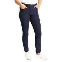 Glenmuir Women's Kaley Lightweight Stretch Performance Golf Trousers - Navy