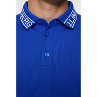 J.Lindeberg Austin Regular Fit Golf Polo Shirt - Club Blue