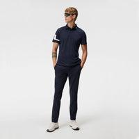 J.Lindeberg Heath Regular Fit Golf Shirt - Navy