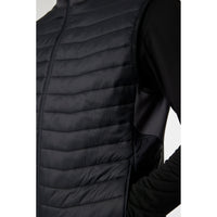 J.Lindeberg Holden Quilt Hybrid Golf Vest - Asphalt