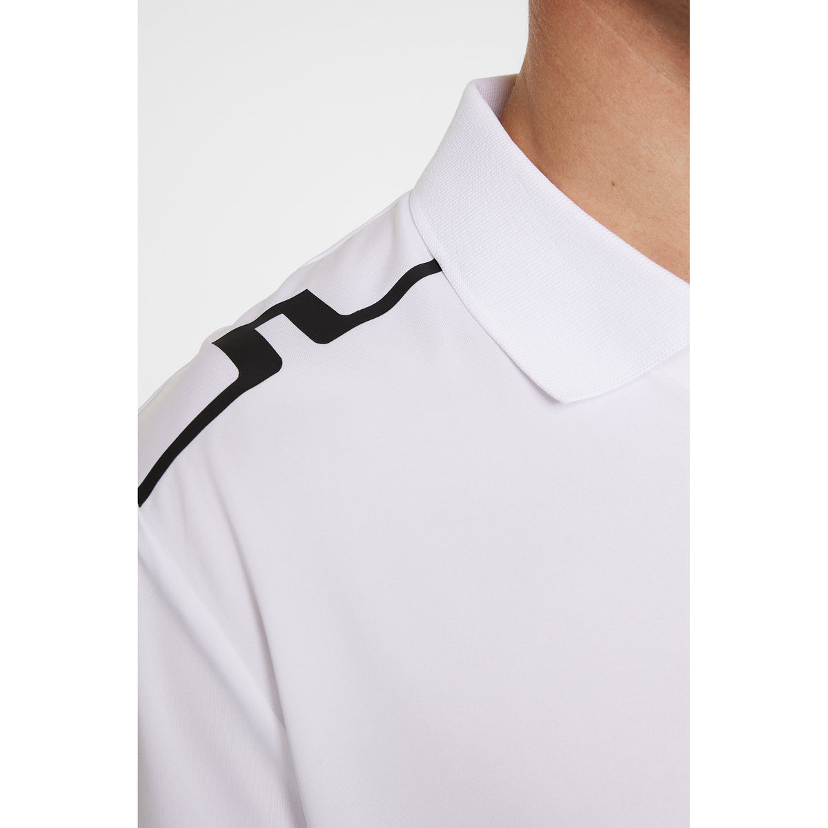 J.Lindeberg Lionel Regular Fit Golf Polo Shirt - White