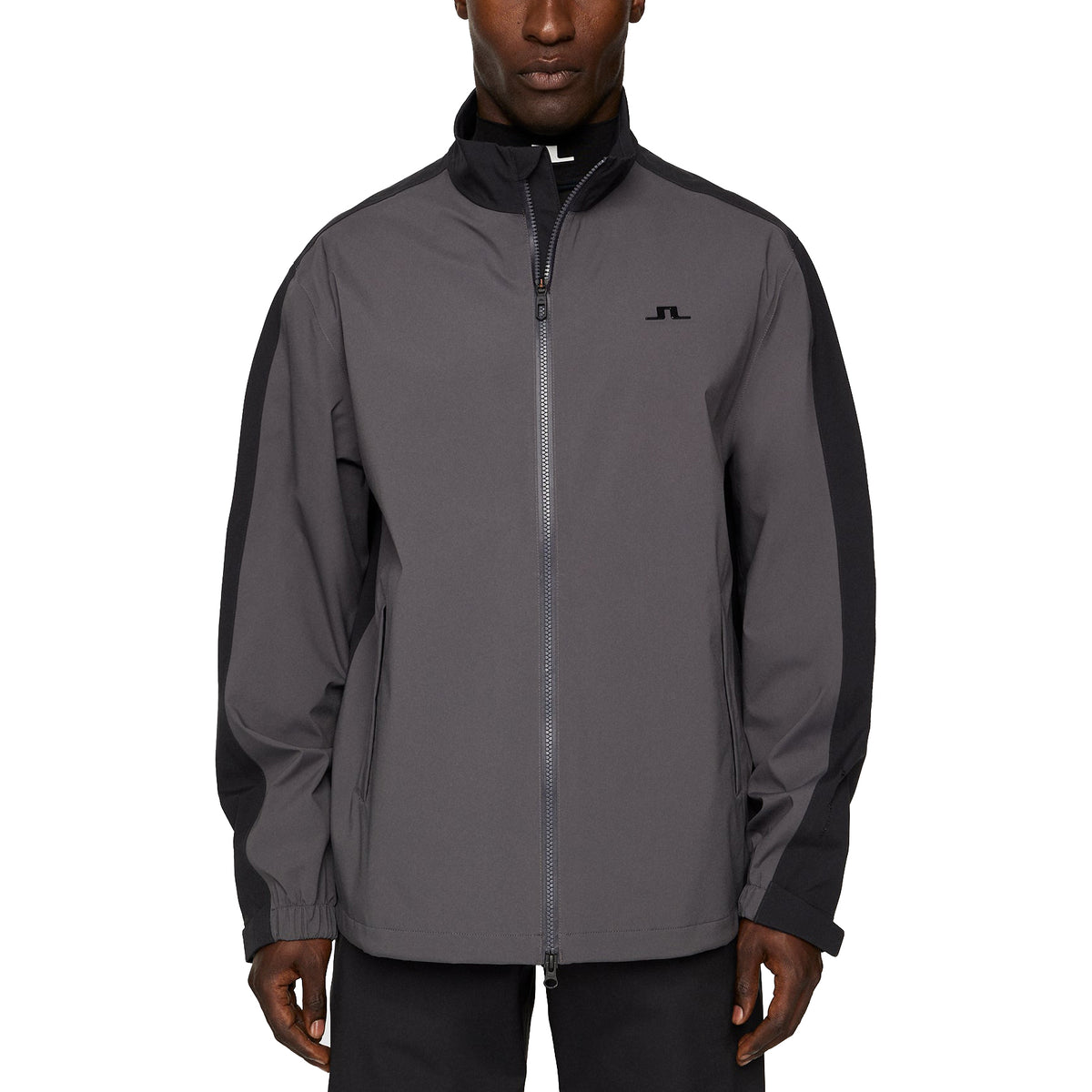 J.Lindeberg Theo Rain Golf Jacket - Black