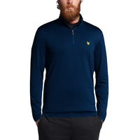 Lyle & Scott Golf Stretch Midlayer - Navy