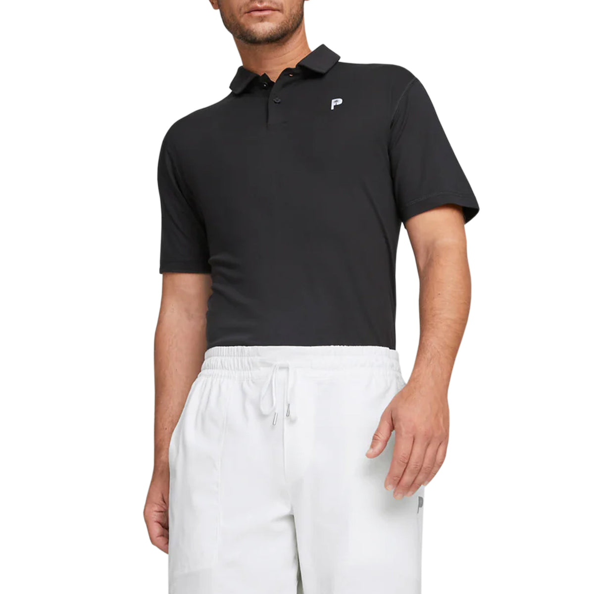 Puma x PTC Golf Polo Shirt - Puma Black