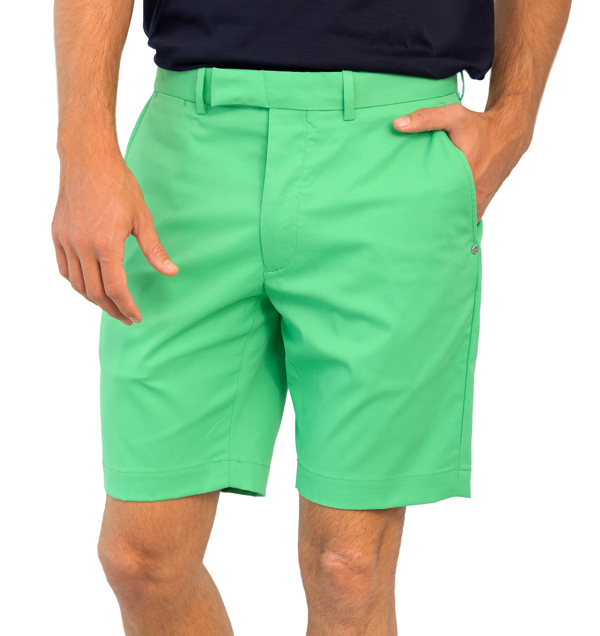 RLX Ralph Lauren Athletic Stretch Golf Shorts - Vineyard Green