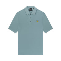 Lyle & Scott Milano Cotton Polo Shirt - Slate Blue