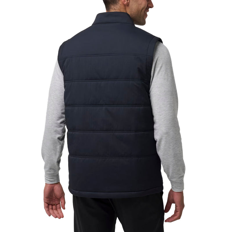 Travis Mathew Palisades Puffer Golf Vest - Black