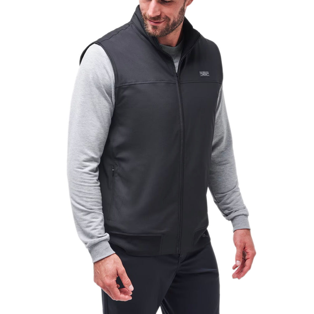 Travis Mathew Wanderlust Golf Vest - Black