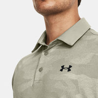 Under Armour Playoff 2.0 Jacquard Golf Polo Shirt - Grove Green/Olive Tint