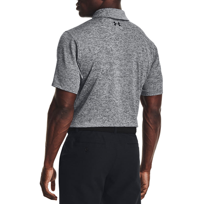 Baju Golf Polo Playoff Under Armor 3.0 - Hitam/Putih