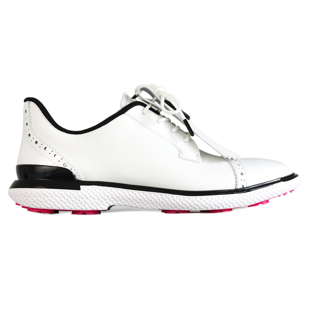 G/FORE BABAE BOGURE CAP TOE KILTIE GALLIVAN2R Golf Shoes - Snow/Onyx