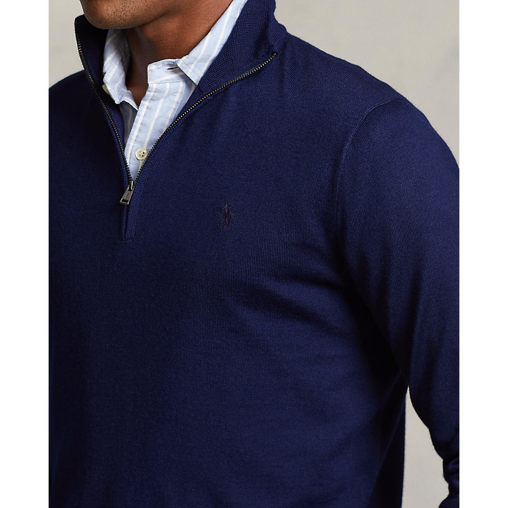 Polo Golf Ralph Lauren Half Zip Knit - French Navy