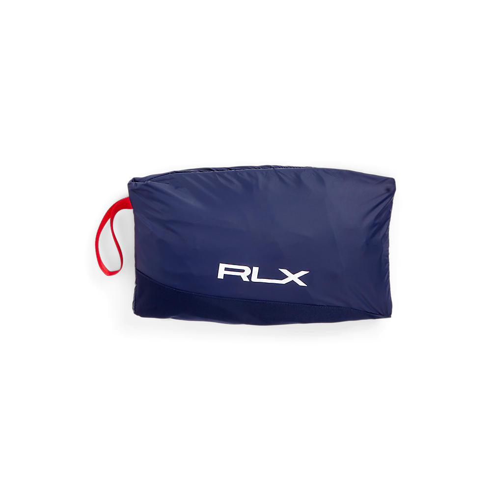 RLX Ralph Lauren Packable Water-Repellent Vest- French Navy/Red