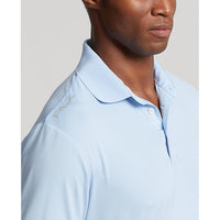 RLX Ralph Lauren Solid Airflow Performance Golf Shirt - Elite Blue