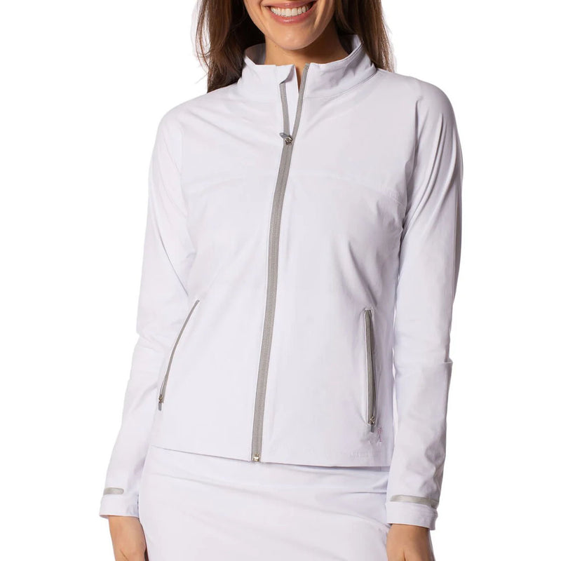 Golftini Women's Be An Athlete Golf Jacket - White