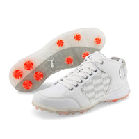 Puma PROADAPT Δ Mid Golf Shoes - Puma White/High Rise