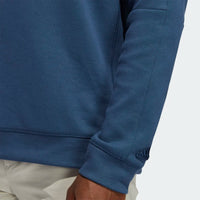 Adidas Go-To Crewneck Golf Sweatshirt - Crew Navy