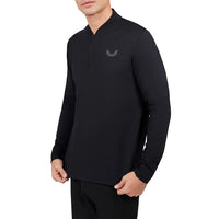 Castore Soft Shell Tech Mesh Golf 1/4 Zip - Black