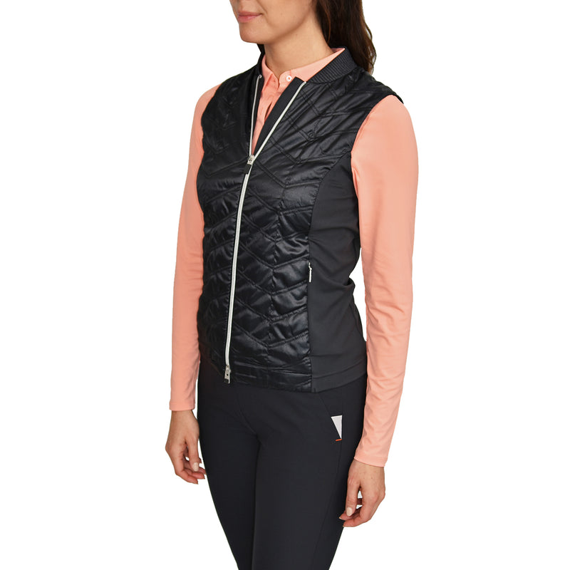 KJUS Women's Retention Golf Vest - Black