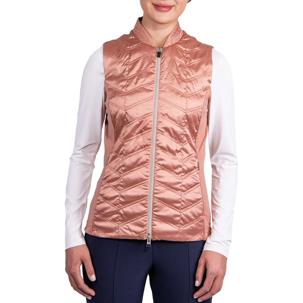 Kjus Women Retention Golf Vest - Clay