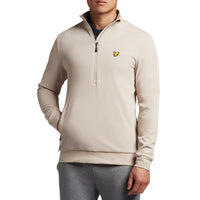 Lyle & Scott Golf Windshield 1/2 Zip Midlayer - Mainit na Alikabok