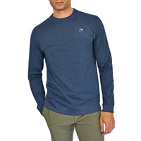 Puma AP CLOUDSPUN Golf Crewneck - Navy Blazer Heather