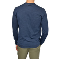 Puma AP CLOUDSPUN Golf Crewneck - Navy Blazer Heather