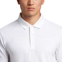 Lyle & Scott Tonal Eagle Golf Tech Polo Shirt - Putih