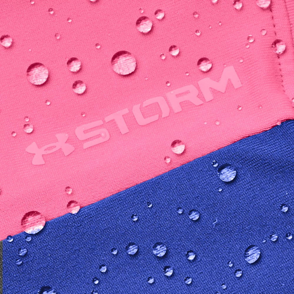 Under Armour Women's Storm Mid-Layer Golf 1/2 Zip - Pink Punk/Versa Blue