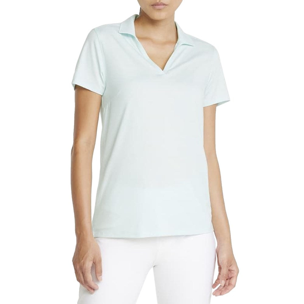 Puma Women Cloudspun Coast Golf Polo - nakapapawi ng Sea Heather