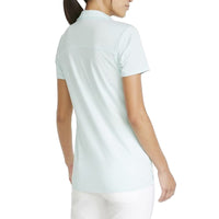 Puma Women Cloudspun Coast Golf Polo - nakapapawi ng Sea Heather