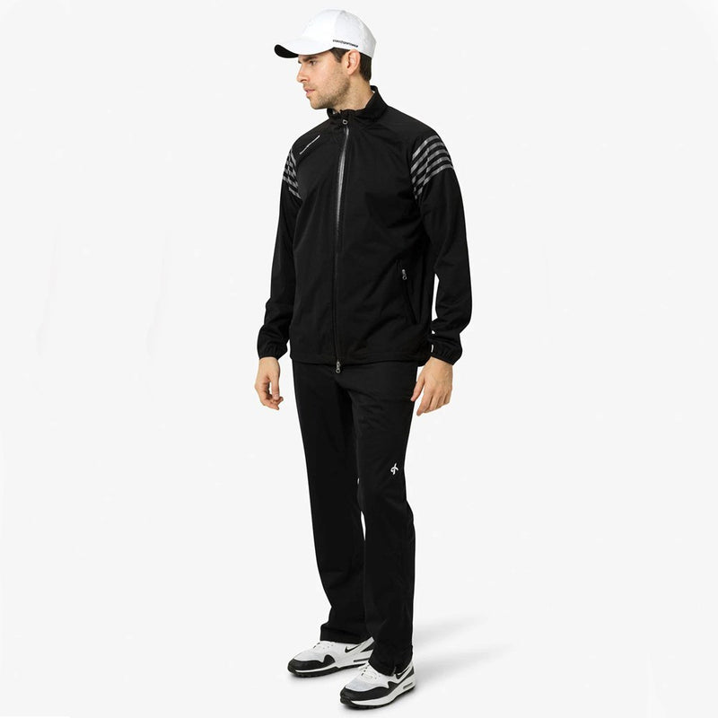 Cross Hurricane Waterproof Golf Jacket - Black