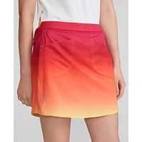 RLX Ralph Lauren Women's Printed Aim Skort 17" - Sunset Ombre