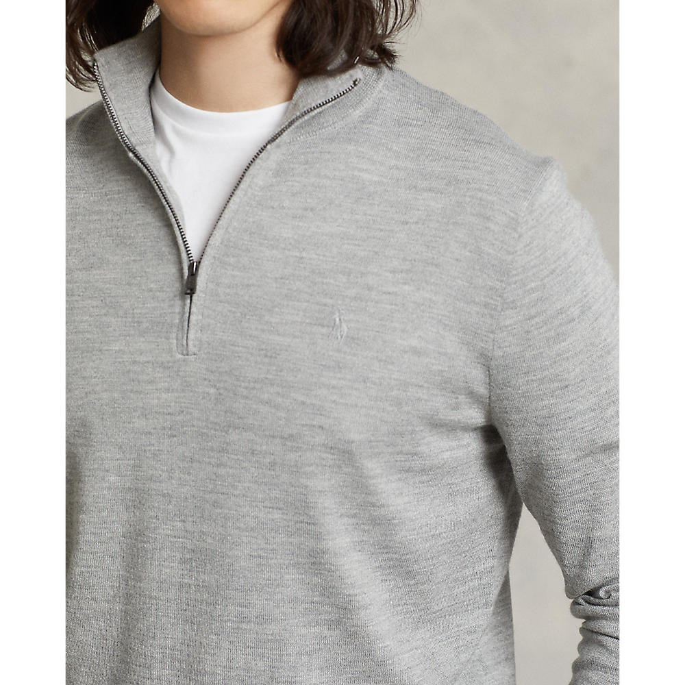 Polo Golf Ralph Lauren Half Zip Knit - Andover Heather